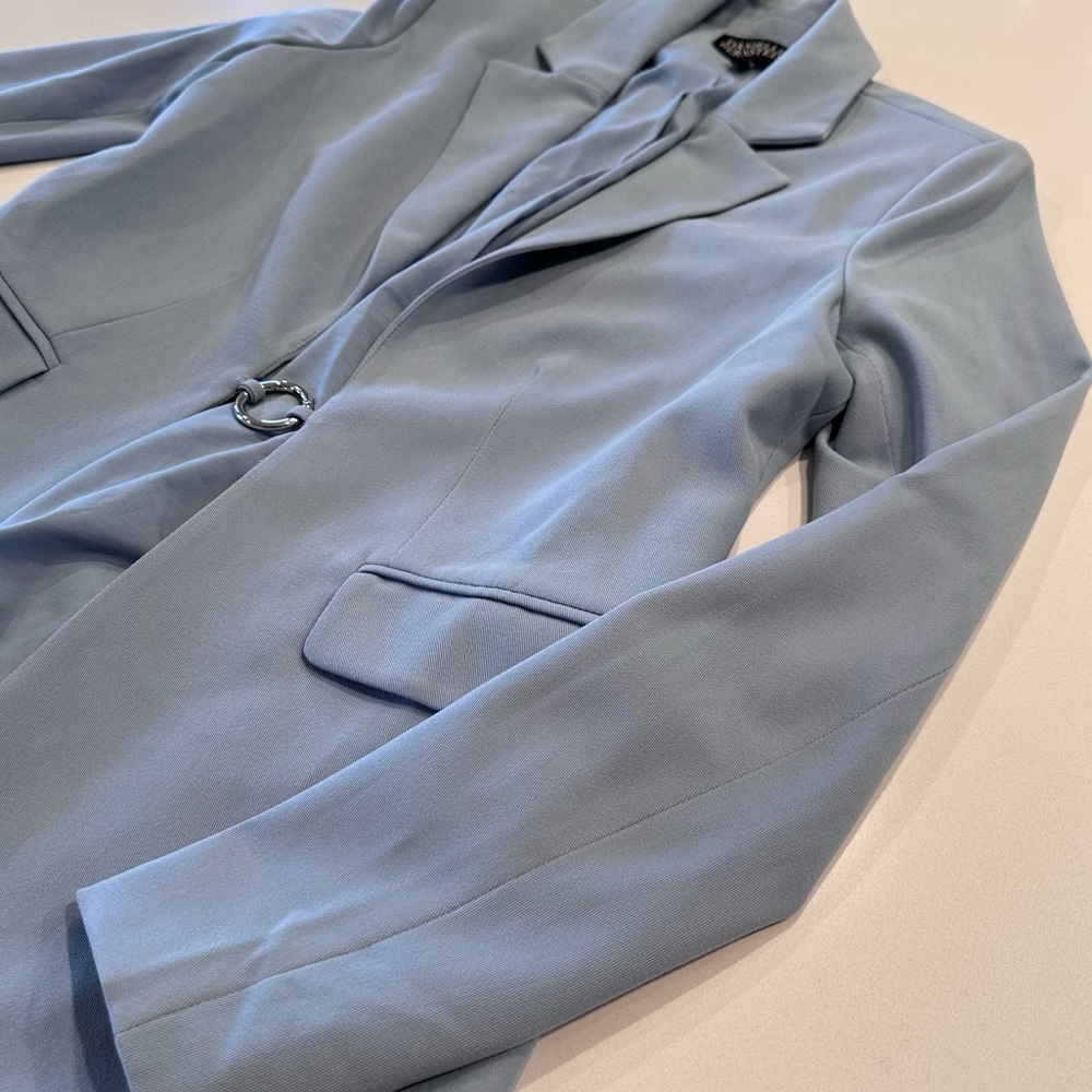 Danielle Bernstein Split Ring Blazer Size Small - image 7